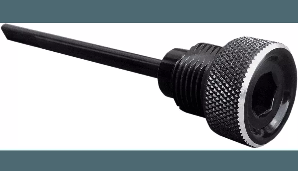 Accutronix Transmission Dipstick for '07-22 Harley Davidson Softail and '06-17 Dyna Models - Black