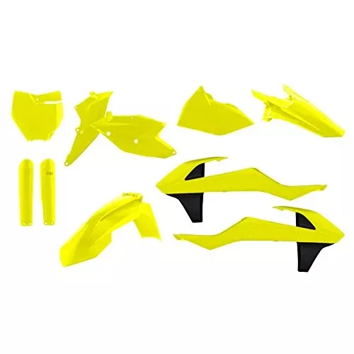 Acerbis 24210-64310 Full Plastic Kit Fluorescent Yellow