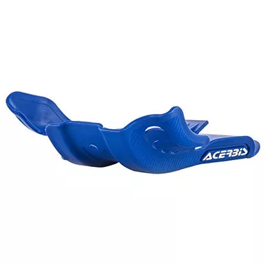 Acerbis 2449710003 MX Skid Plate Blue for Yamaha YZ250 2-Stroke/YZ250X 2-Stroke