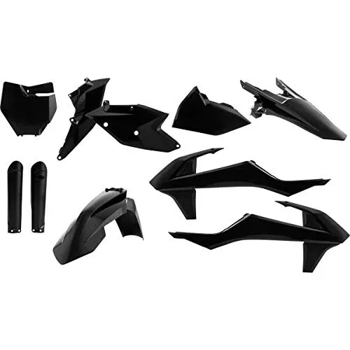 Acerbis Full Plastic Kit (Black) for 17-18 KTM 250SX