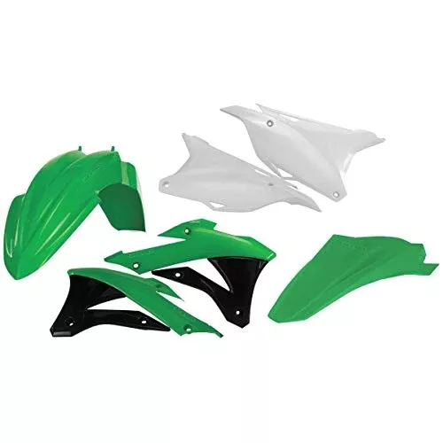 Acerbis Plastic Kit (2014 OEM Colors) for 14-19 Kawasaki KX85, one Size (2374105135)