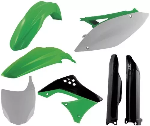 Acerbis Plastic Kit – Black , Color: Black 2250440001