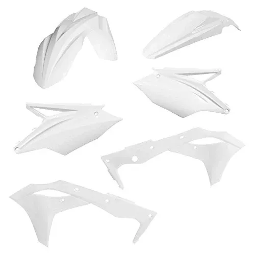 Acerbis White Plastic Kit For Kawasaki KX 250 F 2018 2685810002