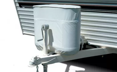 Adco 2114 White RV Propane Tank Cover