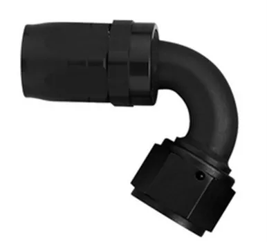 Aeroquip #10 120 Deg Hose End Black FCM4444
