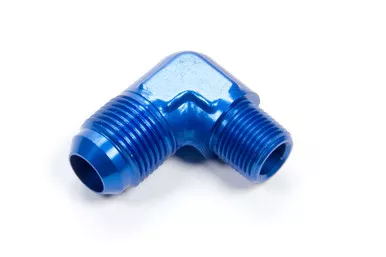 Aeroquip 90 Deg 10 AN to 3/8in Pipe Alum Adapter FCM2016