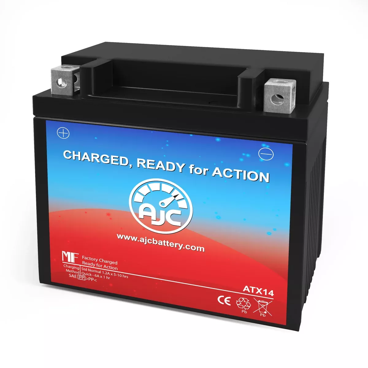 AJC Battery Compatible with Piaggio MP3 400 Scooter and Moped Battery (2008-2013)