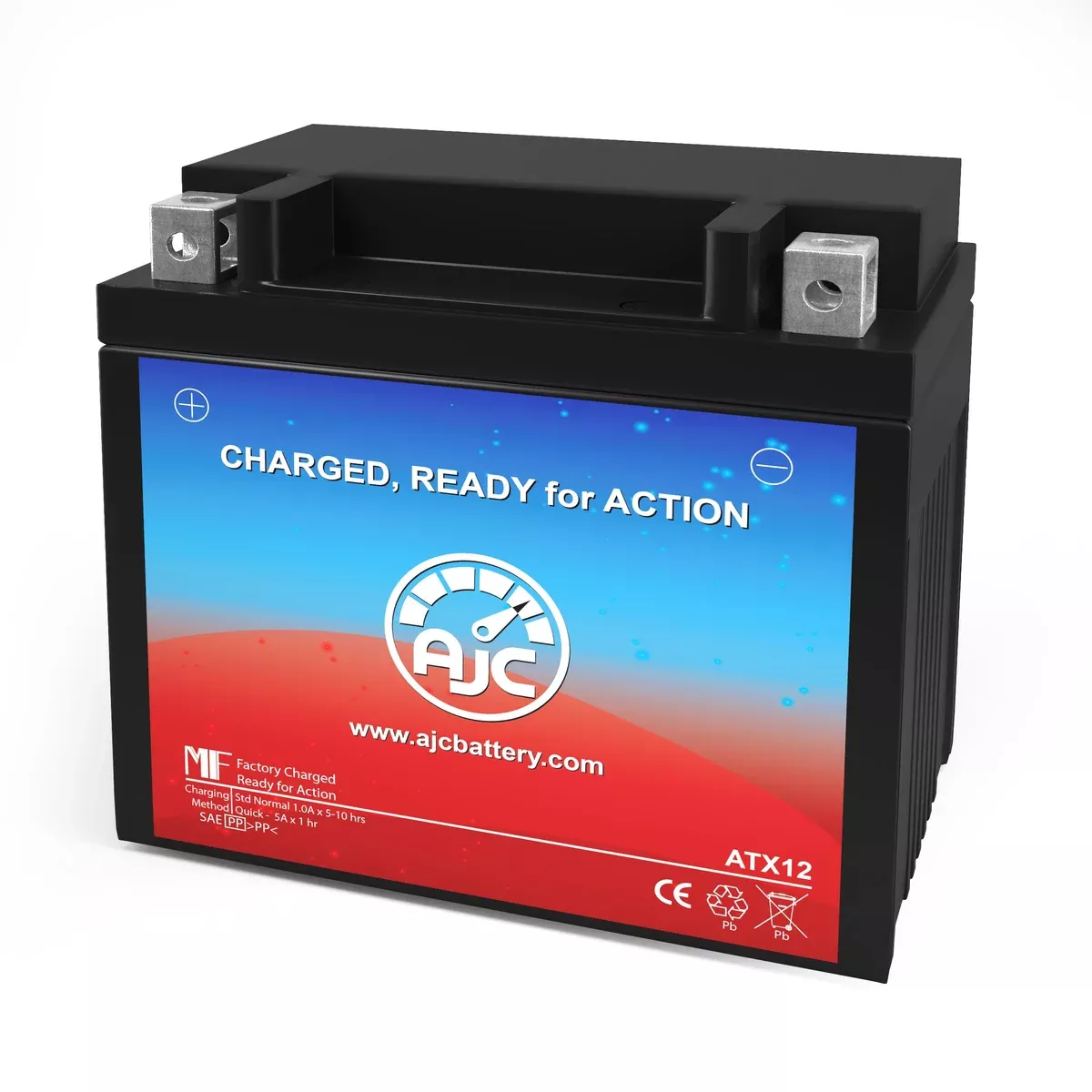 AJC Battery Compatible with Piaggio – Vespa GTS300 GTV300 Scooter and Moped Battery (2010-2016)