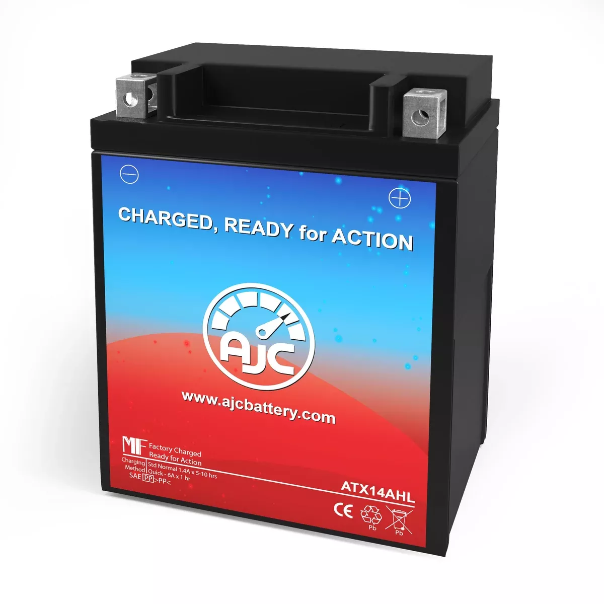 AJC Battery Compatible with Yamaha XS850 All 850CC Motorcycle Battery (1980-1981)