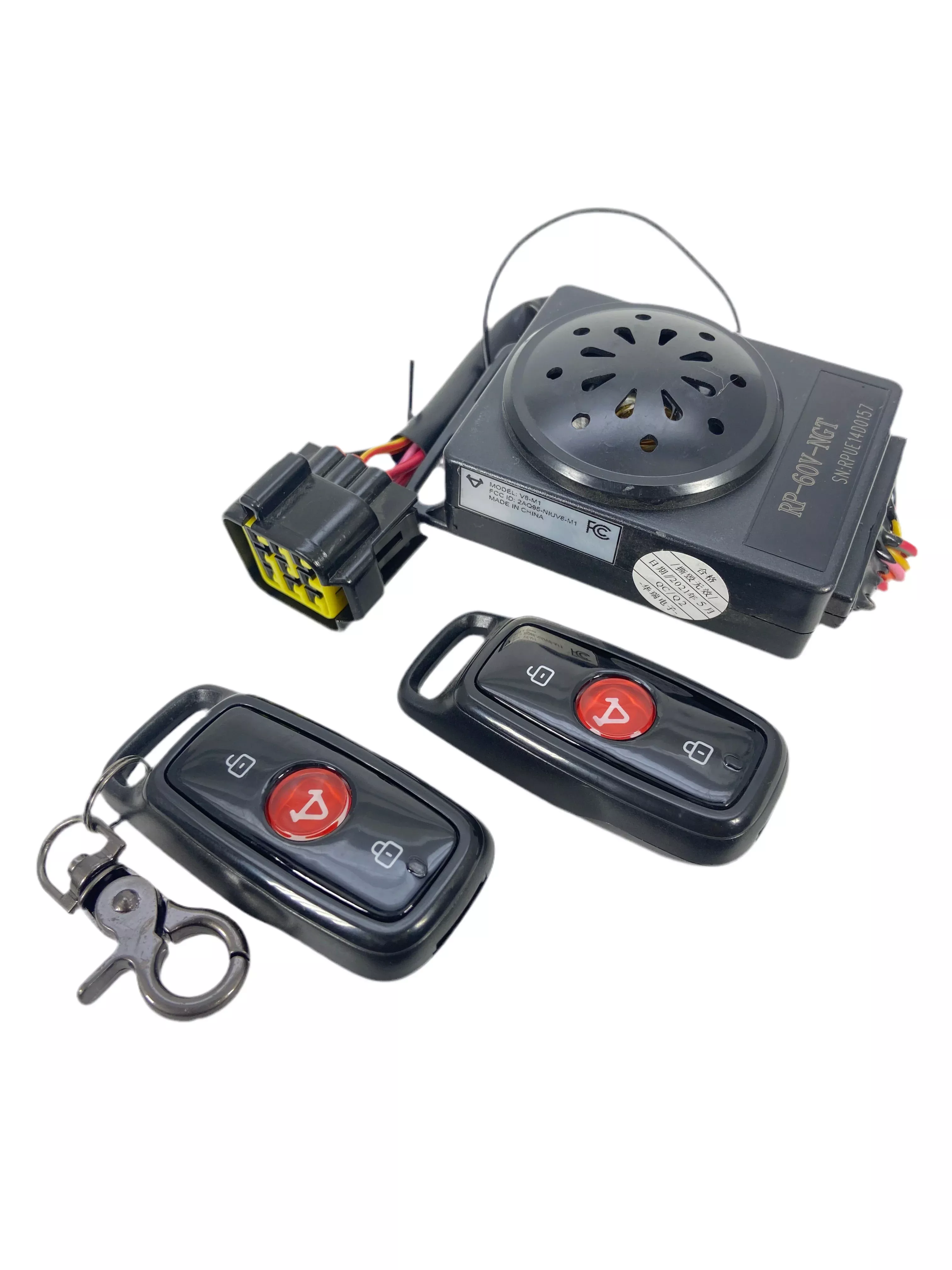 ALARM - DOT ALARM & REMOTE FOB (NQi GT/GTS)(Pre 01/22 Model)