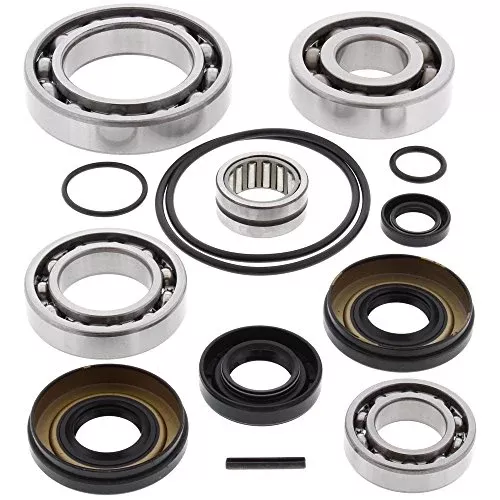 All Balls Racing Differential Kit Compatible With/Replacement For Kawasaki KVF650 Brute Force 4x4i 2006-2013, KVF 750 Brute Force 4x4i 2005-2017