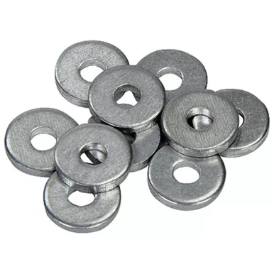 Allstar Performance 1/8in Back Up Washers 500Pk Aluminum ALL18200