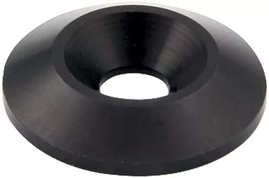 Allstar Performance Black Anodized Aluminum Countersunk Washer 1/4in ID x 1-1/4in OD 10pk ALL18665