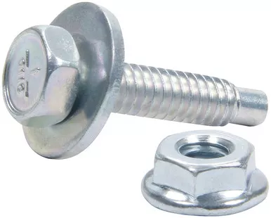 Allstar Performance Body Bolt Kit 10pk Silver 1-1/8in ALL18655