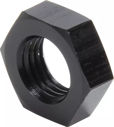 Allstar Performance Bulkhead Nuts Black -4 2pk ALL50099