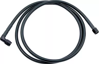 Allstar Performance Coated Braided Line 36in #3 Hose -3 90 Deg/-3 Str ALL48422