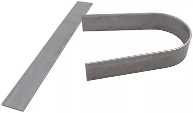 Allstar Performance Driveshaft Loop 3/16in Flat Steel Unwelded 2pcs ALL69004