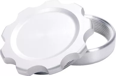 Allstar Performance Filler Cap Silver with Weld-In Steel Bung Large ALL36174