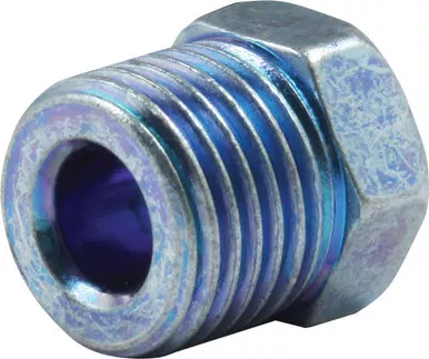 Allstar Performance Inverted Flare Nuts for 1/4in w/ 9/16-18 Blue ALL50119