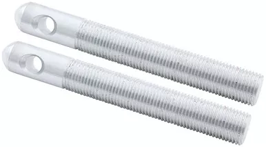 Allstar Performance Repl Aluminum Pins 1/2in Silver 2pk ALL18507