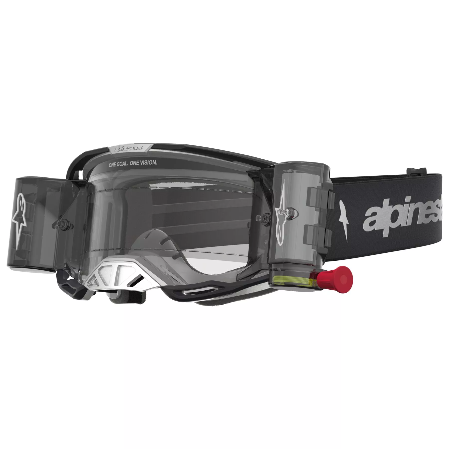 Alpinestars Vision 8 Amber Roll Off Goggles Kit