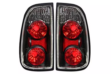 Anzo USA 211126 Black Tail Light Assembly for Toyota Tundra, Pair