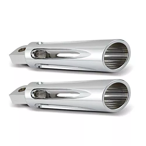 Arlen Ness 06-470 Chrome Ness-Tech Footpegs And Shift Peg