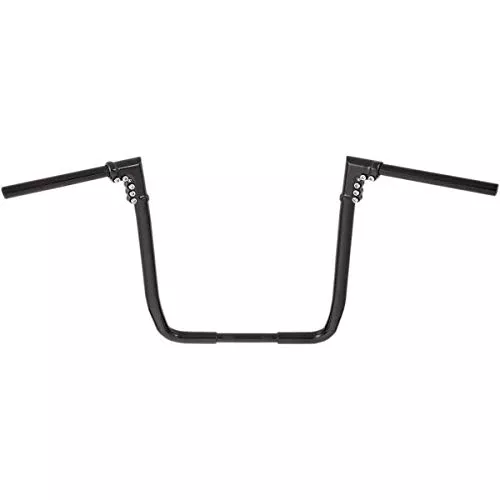 Arlen Ness 1-1/4" Black 12" Modular Adjustable Handlebar I-1812