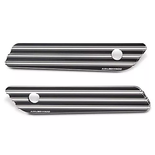 Arlen Ness 10-Gauge Saddlebag Black Latch Cover 03-608