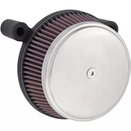 Arlen Ness Big Sucker Air Cleaner Kit for 1999-2017 Harley Twin Cam Cable Throttle - Black Knuckle