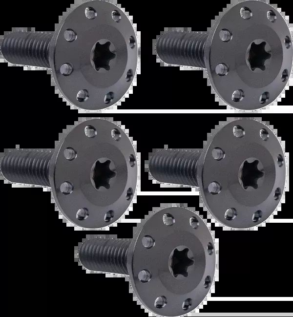 ARLEN NESS Bolt Kit - Holeshot/Front/Floating/Brake Rotor - Spoke Mount - Black - 5 Pack - 300-921