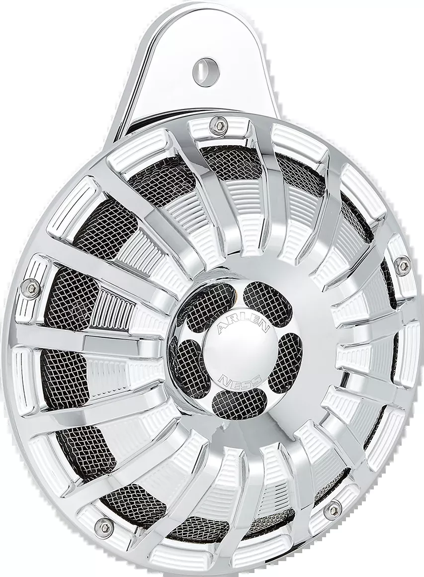 ARLEN NESS Custom Horn - 15 Spoke - Chrome - Big Twin - 70-261
