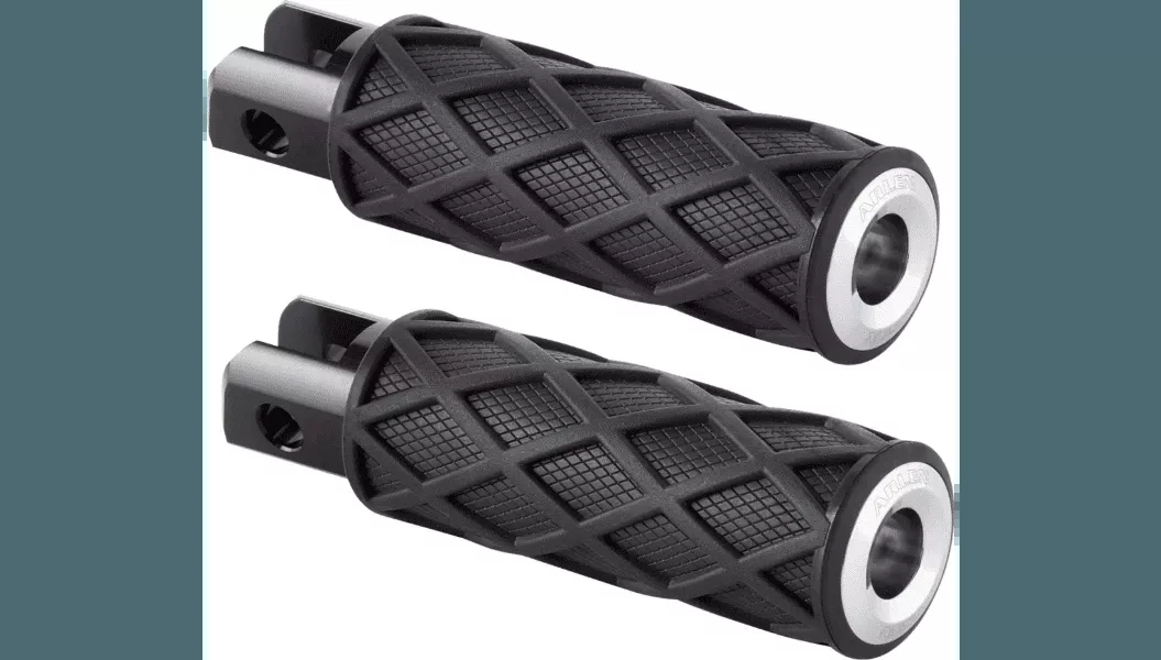 Arlen Ness Diamond Footpegs for '18-Up Harley Davidson Softail Driver Position (4 Styles, Select Finish)