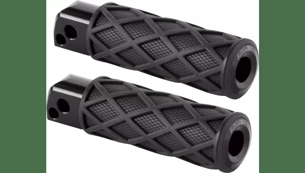 Arlen Ness Diamond Footpegs for '18-Up Harley Davidson Softail Passenger (4 Styles, Select Finish)