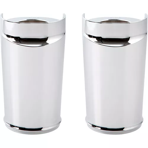 Arlen Ness Fork Boot Covers for 2014-2022 Harley Touring - Chrome