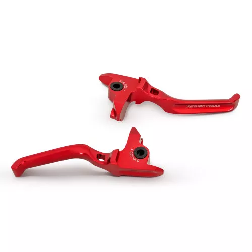 Arlen Ness Method Hand Levers for Harley Models* - Red