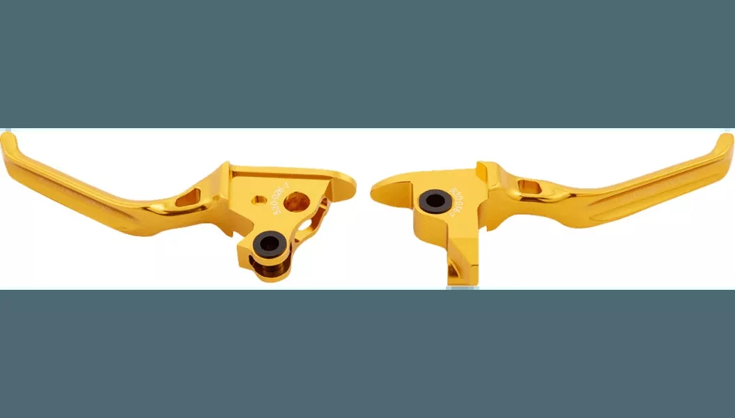 Arlen Ness Method Lever Set for '18-Up Harley Davidson Softail Models - Gold Anodized