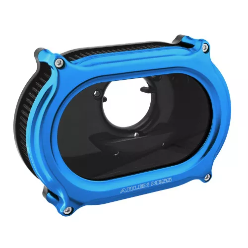 Arlen Ness Method Oval Air Cleaner for Harley - Blue