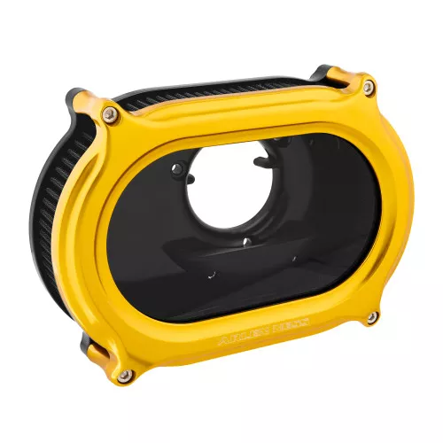 Arlen Ness Method Oval Air Cleaner for Harley - Gold