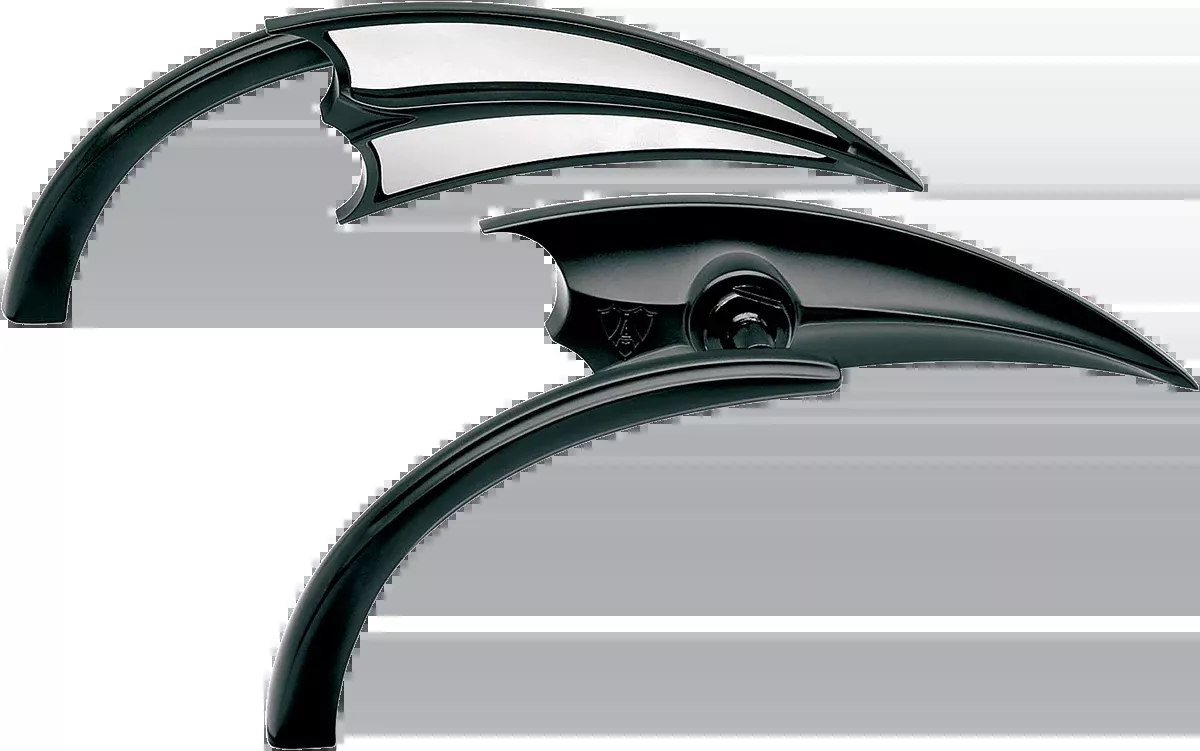 ARLEN NESS Mirror - Micro - Scoop - Side View - Triangle - Black - Left - 13-028