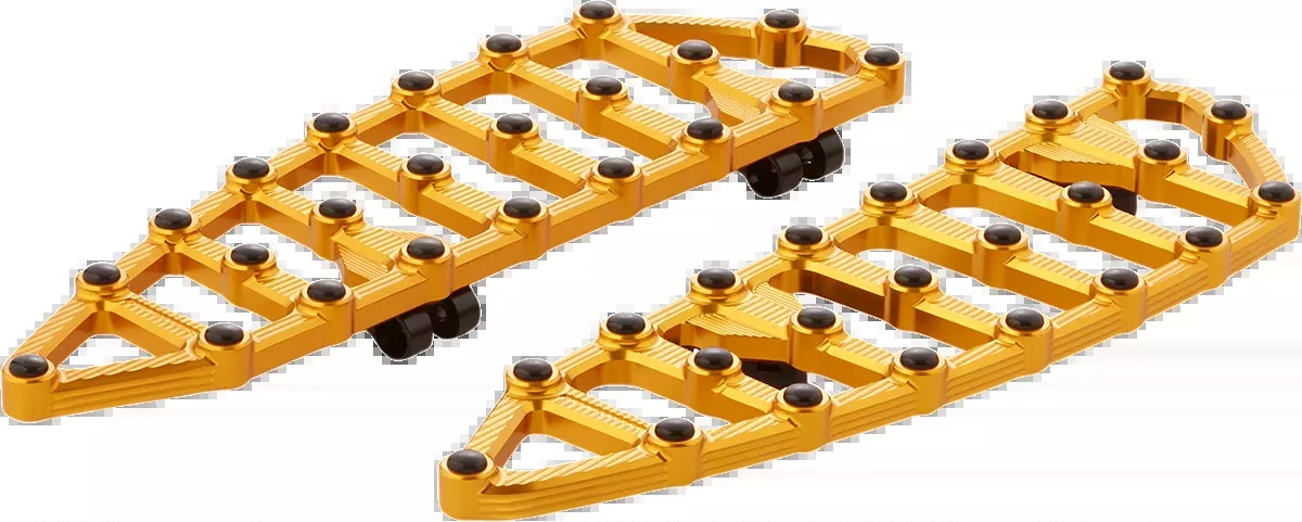 ARLEN NESS MX Driver Floorboards - Gold - 410-010