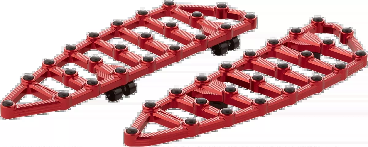 ARLEN NESS MX Driver Floorboards - Red - 410-012