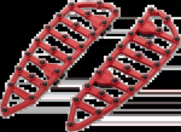 Arlen NESS MX Driver Floorboards - Red