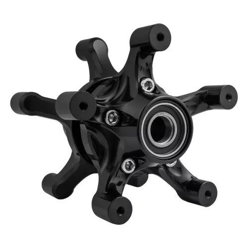 Arlen Ness Spider Hub Kit for Front Wheels - Black