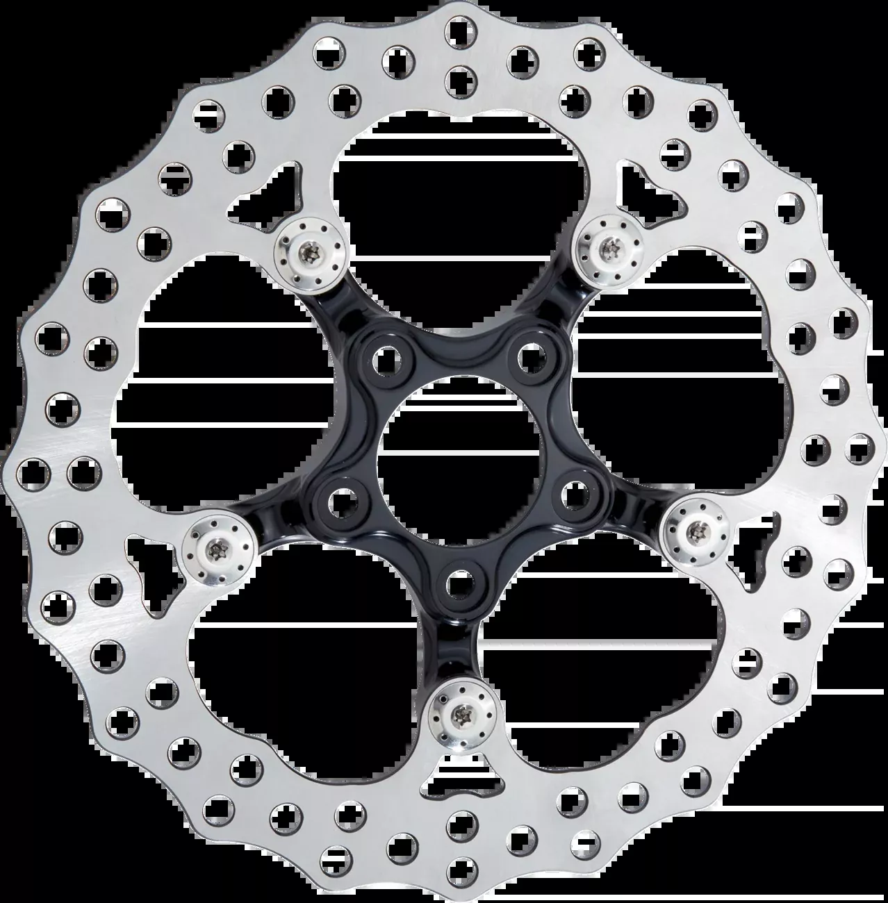 ARLEN NESS Spider Rotor - 12-19/32" - Black - Front - M8 - 300-108