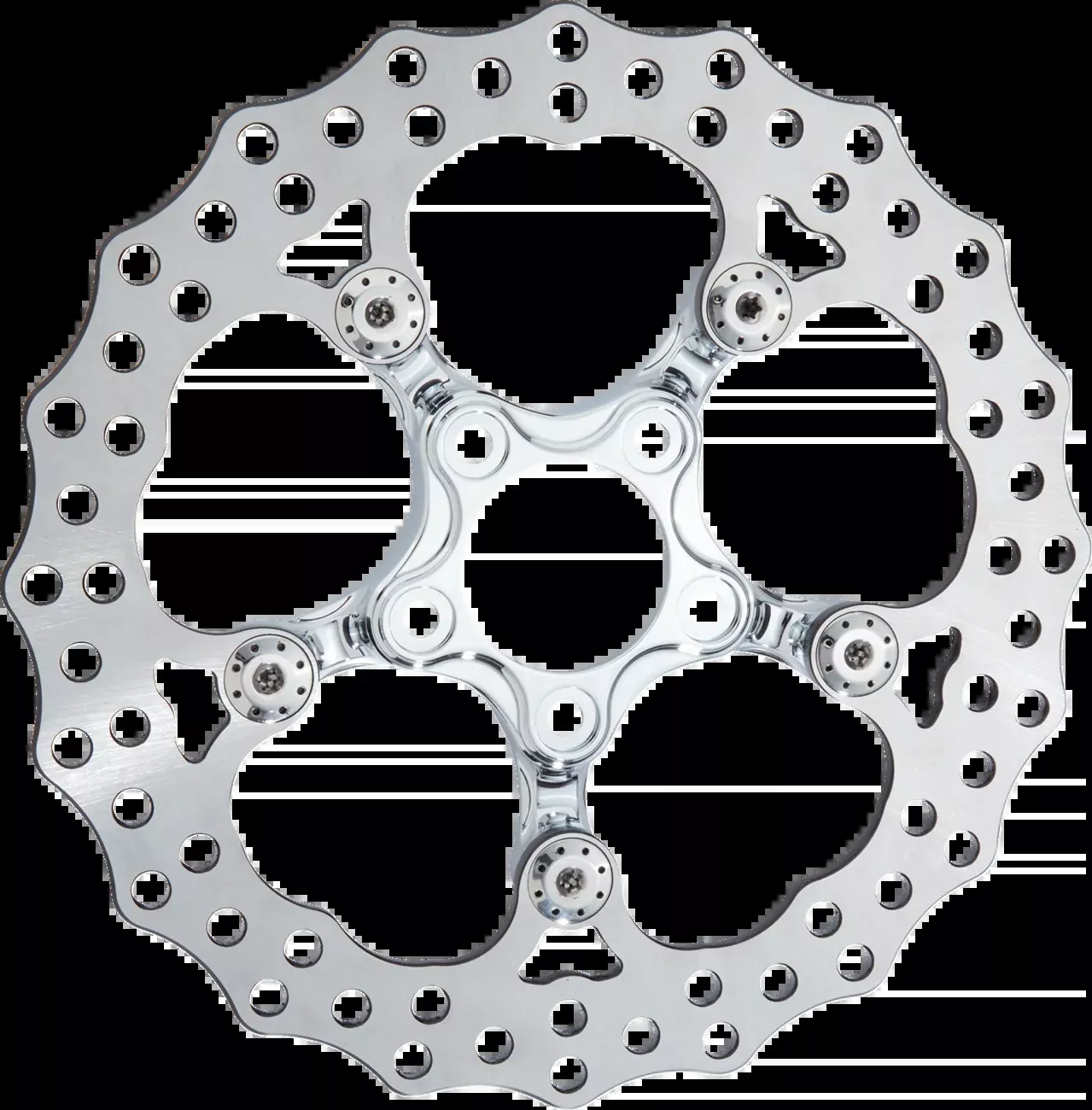 ARLEN NESS Spider Rotor - 12-19/32" - Chrome - Front - M8 - 300-112