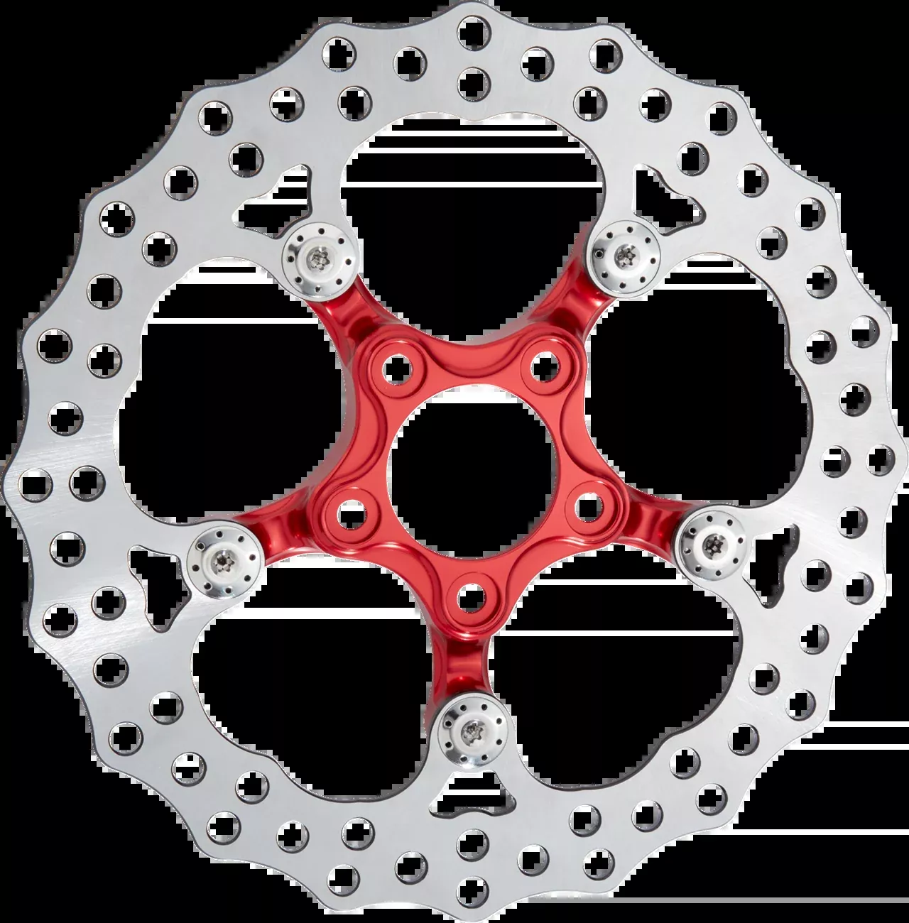 ARLEN NESS Spider Rotor - 12-19/32" - Red - Front - M8 - 300-111