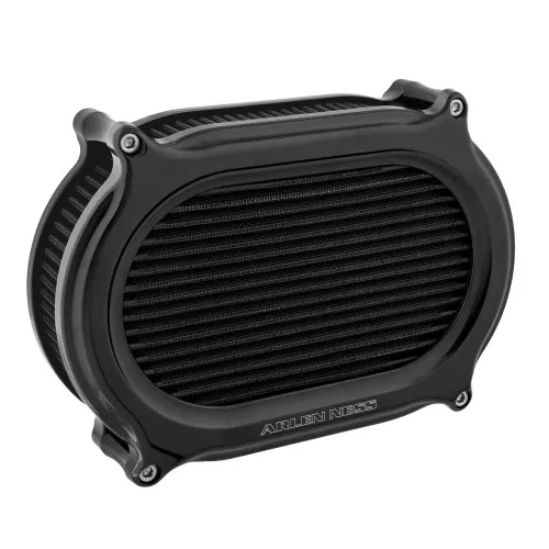 Arlen Ness Stage 2 Oval Air Cleaner for Harley - Black