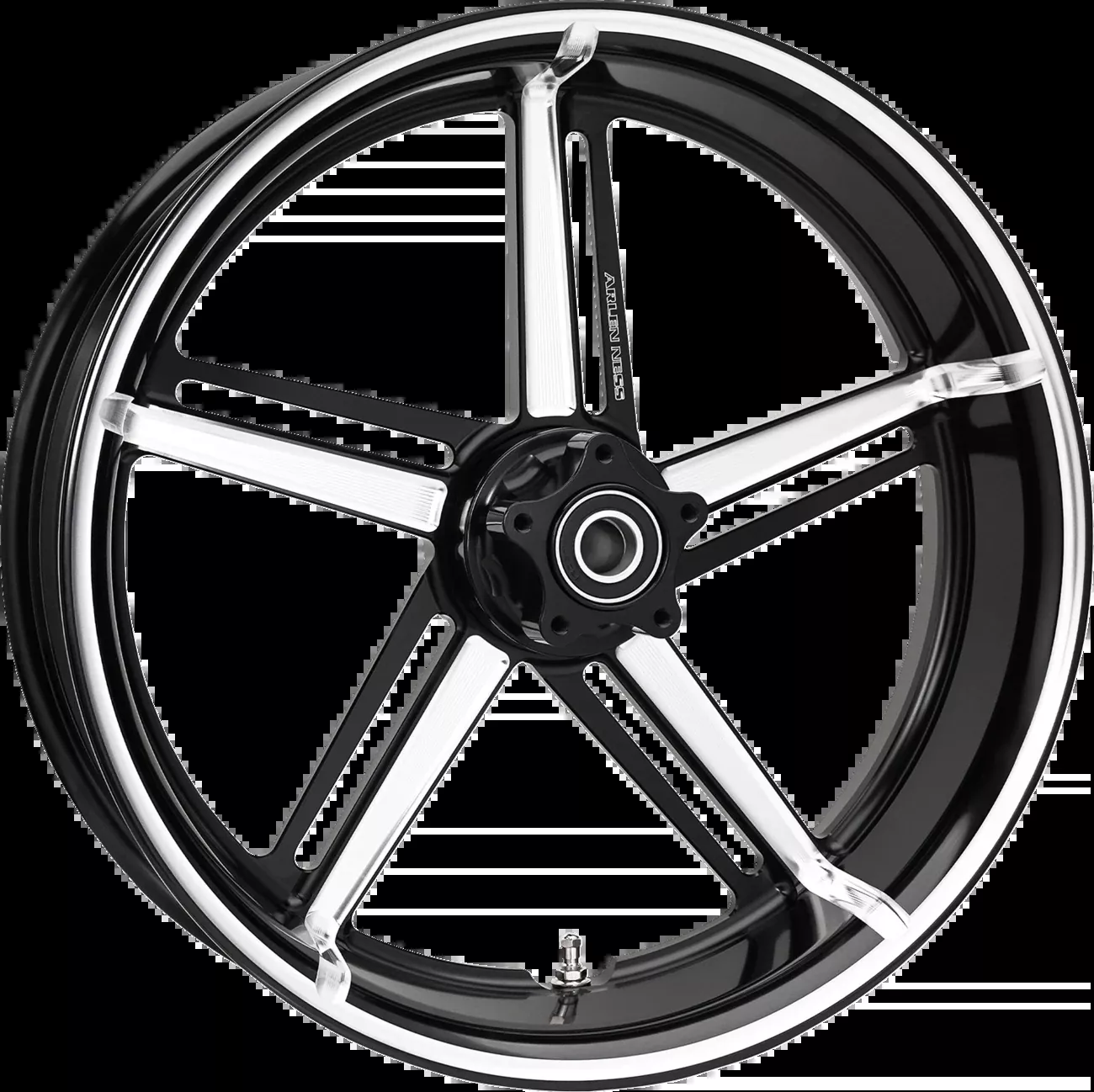 ARLEN NESS Wheel - Factory 24 - Front - Black/Contrast Cut - 21x5.5 - 71-423
