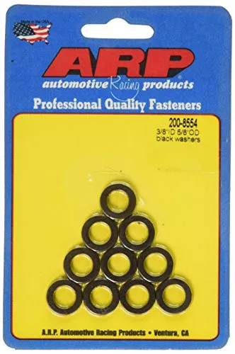 ARP 200-8554 Special Purpose Premium Chrome Washers 3/8" ID 5/8" OD, 10 Pack